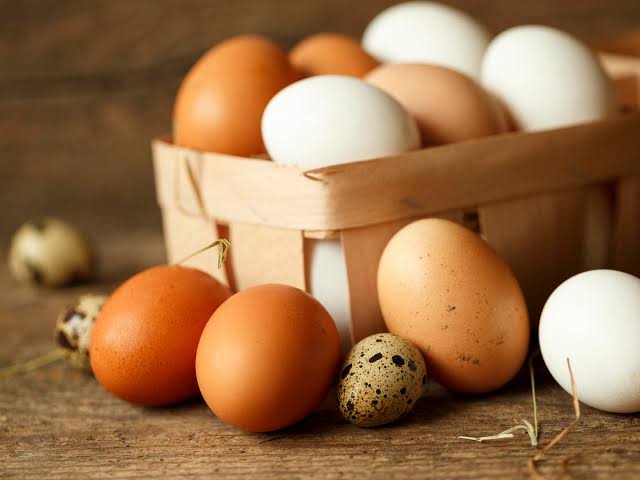 Telur ayam kampung segar dari peternakan Indonesia